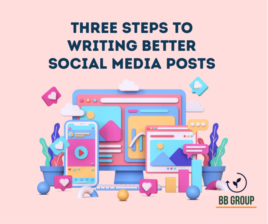 How to write a better social media post in three easy steps