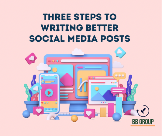 How to write a better social media post in three easy steps