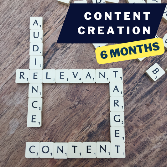 Content Creation bespoke to YOUR business- 6 months